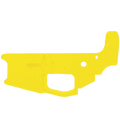 AR-15 Stripped Billet Aluminum Lower Receiver - Cerakote Lemon Zest
