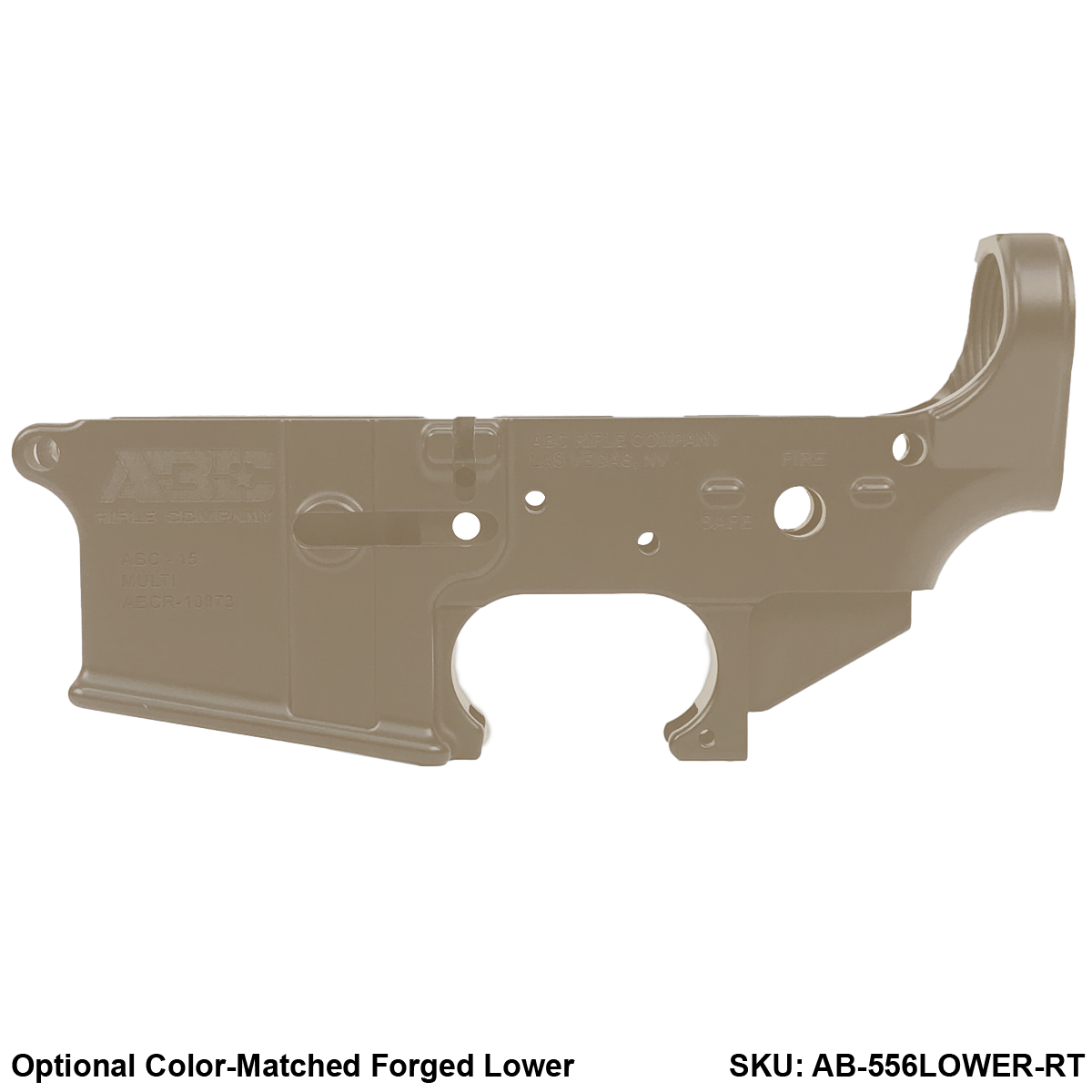 AR15 Billet Micro Pistol Build Kit 7.62x39mm 5" Barrel 5" M-Lok Handguard - Magpul FDE