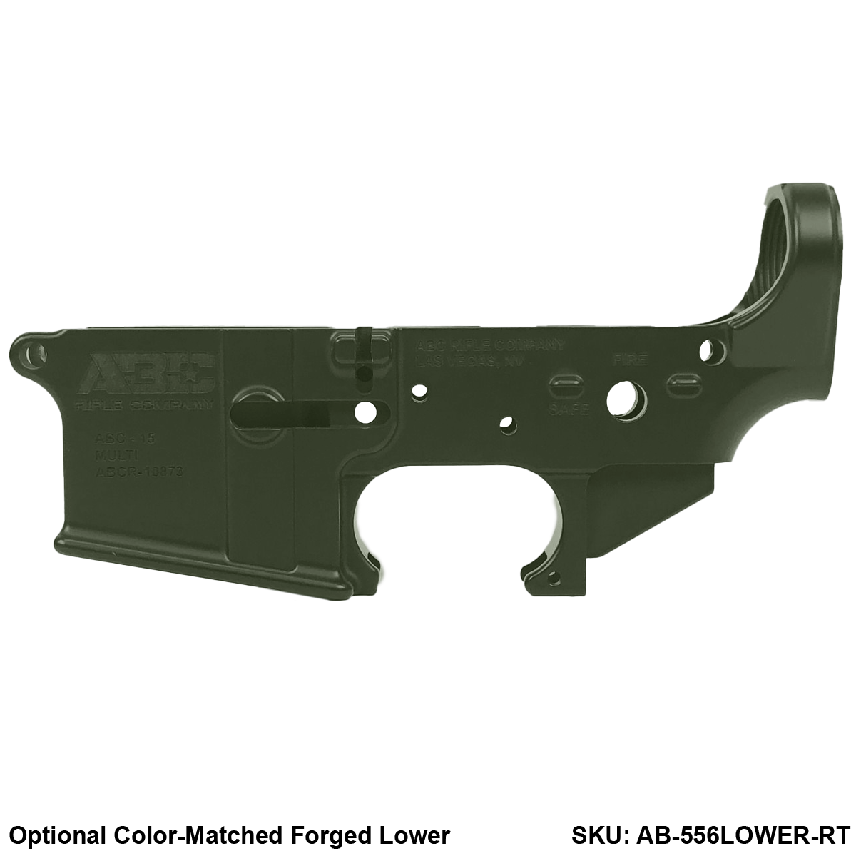 AR15 Billet Micro Pistol Build Kit 556 NATO 5" Barrel 5" M-Lok Handguard - Magpul ODG