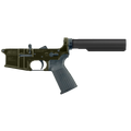 AR-15 Completed Lower Receiver with 6 Position Buffer Tube & Lower Parts Installed - Magpul ODG