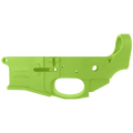 AR-15 Stripped Billet Aluminum ABC-15Z Multi- Cal Lower Receiver - Cerakote Zombie Green