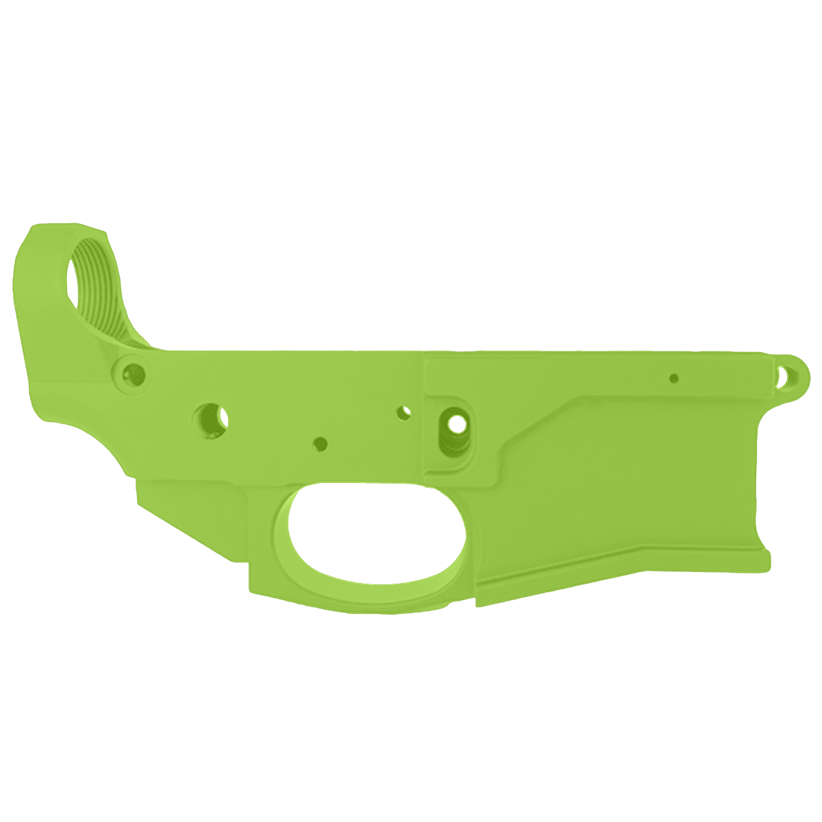 AR-15 Stripped Billet Aluminum ABC-15Z Multi- Cal Lower Receiver - Cerakote Zombie Green