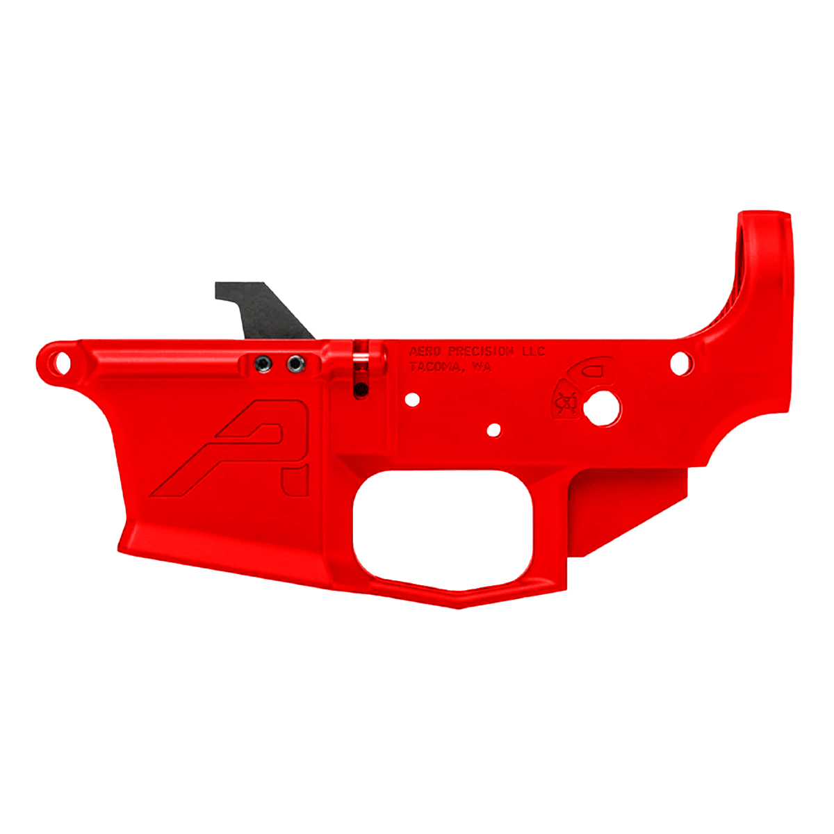 AR40 Micro Pistol Build Kit .40 S&W 5" Barrel 4" M-Lok Handguard - Red