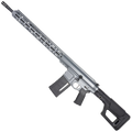 AR 6.5 Creedmoor Custom Semi Auto Rifle 20" Nitride Barrel 18" M-LOK Handguard Magpul PRS Stock - Tungsten Gray