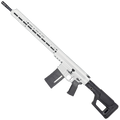 AR 6.5 Creedmoor Custom Semi Auto Rifle 20" Nitride Barrel 18" M-LOK Handguard Magpul PRS Stock- White