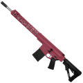 AR LR-308 Custom Semi Auto Rifle 18" Stainless Barrel M-LOK Handguard Adjustable Stock-Cranberry Frost