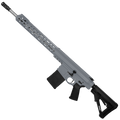 AR LR-308 Custom Semi Auto Rifle 18" Stainless Barrel M-LOK Handguard Adjustable Stock-Sniper Grey