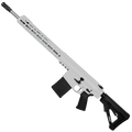 AR LR-308 Custom Semi Auto Rifle 18" Stainless Barrel M-LOK Handguard Adjustable Stock - White