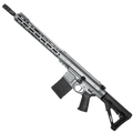 AR LR-308 Custom Semi Auto Rifle 16" Nitride Barrel M-LOK Handguard - Tungsten Gray