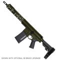 AR LR-308 Custom Semi Auto Pistol 12" Stainless Steel Barrel 12" MLOK Handguard - Magpul ODG