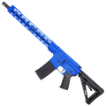 AR-15 5.56 NATO Rifle 16" Barrel 15" Hybrid MLOK Handguard MOE - Flame Blue