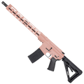 AR-15 .300 AAC Blackout Rifle 16" 1:8 Nitride Barrel 15" Hybrid MLOK Handguard MOE - Rose Gold