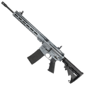 AR-15 Semi Auto 5.56 NATO Rifle 16" Barrel 12" Slim MLOK Handguard - Tungsten Gray