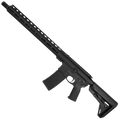 AR-15 Semi Auto 5.56 NATO Rifle 16" Barrel Billet Upper / Lower 17" M-LOK Handguard - Black