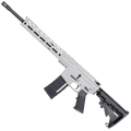 AR-15 Semi Auto .300 AAC Blackout Rifle 16" Nitride 1:8 Barrel M4 Stock 12" Custom Hybrid Slim MLOK - White