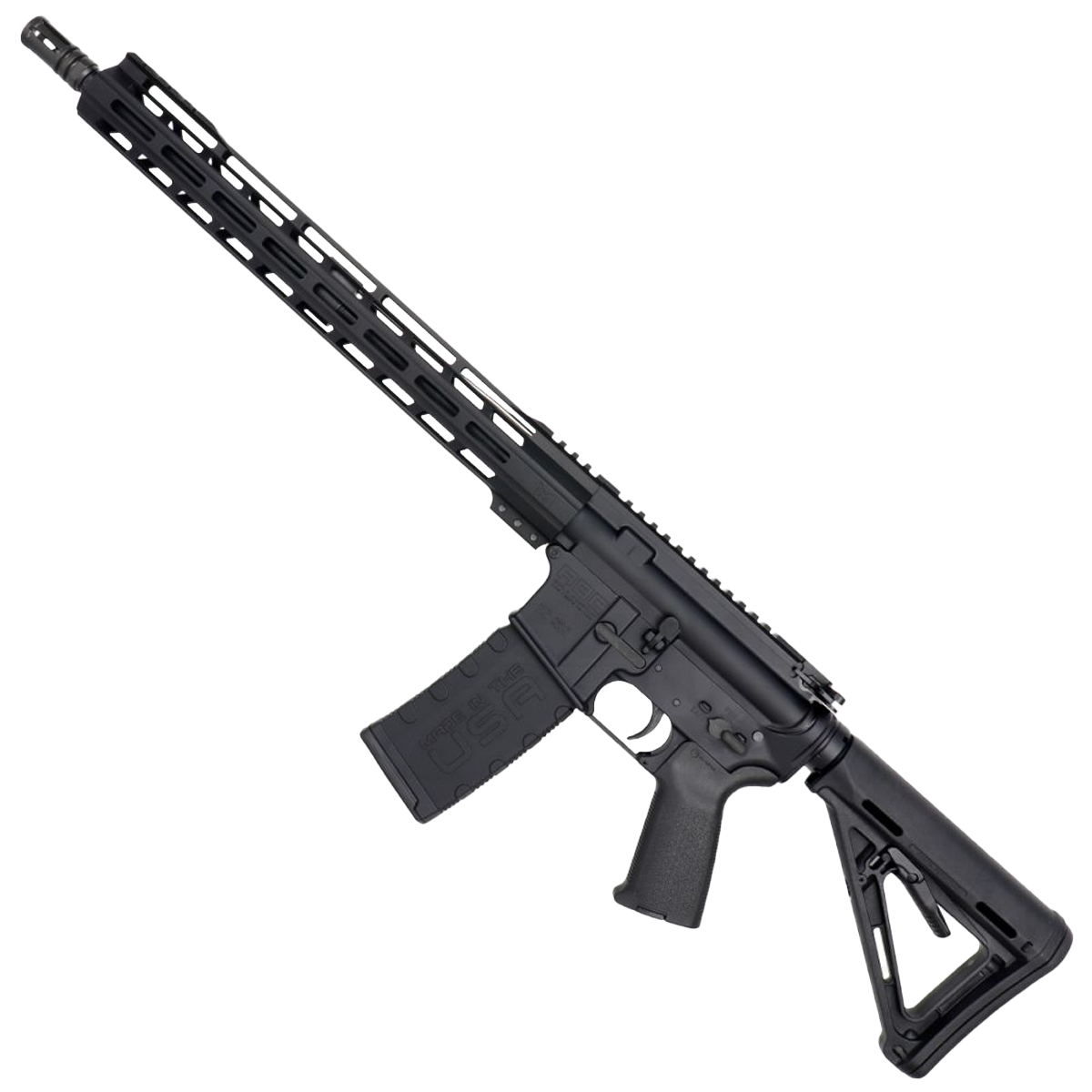 AR-15 .300 AAC Blackout Rifle 16" 1:8 Nitride Barrel 15" Hybrid MLOK Handguard MOE