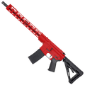 AR-15 .300 AAC Blackout Rifle 16" 1:8 Nitride Barrel 15" Hybrid MLOK Handguard MOE- RED