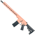 AR-15 .300 Blackout Rifle 16" Barrel 15" MLOK Handguard M4 Stock - Rose Gold