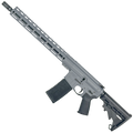 AR-15 .300 Blackout Rifle 16" Barrel 15" MLOK Handguard M4 Stock - Sniper Gray
