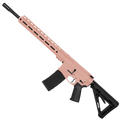 AR-15 Semi Auto .300 AAC Blackout Rifle 16" Barrel Slick Side Billet Upper / Lower 13" Custom M-LOK Handguard - Rose Gold