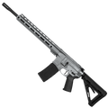 AR-15 Semi Auto .300 AAC Blackout Rifle 16" Barrel Slick Side Billet Upper / Lower 13" Custom M-LOK Handguard - Tungsten Gray