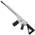 AR-15 Semi Auto .300 AAC Blackout Rifle 16" Barrel Slick Side Billet Upper / Lower 13" Custom M-LOK Handguard - White
