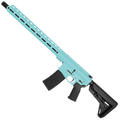 AR-15 Semi Auto 5.56 NATO Rifle 16" Barrel Billet Upper / Lower 17" M-LOK Handguard - Robins Egg Blue
