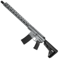 AR-15 Semi Auto .300 AAC Blackout Rifle 16" Barrel Billet Upper / Lower 17" M-LOK Handguard - Tungsten Gray