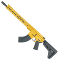 American Built Custom Semi Auto AR-47 7.62X39 MM Rifle16" Barrel Adjustable SL Stock 15" M-LOK Handguard - Gold