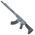 American Built Custom Semi Auto AR-47 7.62X39 MM Rifle16" Barrel Adjustable SL Stock 15" M-LOK Handguard - Sniper Gray