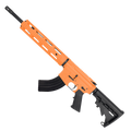 American Built Custom AR 7.62x39 Rifle 16" Barrel M4 Stock 12" QuadRail Handguard - Tequila Sunrise Orange