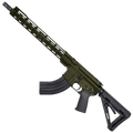 AR-15 7.62x39 Rifle 16" Barrel 15" Hybrid MLOK Handguard MOE - Magpul ODG