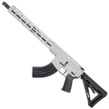 AR-15 7.62x39 Rifle 16" Barrel 15" Hybrid MLOK Handguard - White