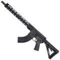 AR-15 7.62x39 Two-Tone Rifle 16" Barrel 15" Hybrid MLOK Handguard MOE - Black and Magpul ODG