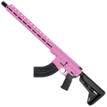 AR-15 7.62x39 Rifle 16" Barrel Billet Upper / Lower 17" M-LOK Handguard - Sig Pink