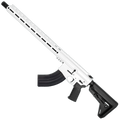 AR-15 7.62x39 Rifle 16" Barrel Billet Upper / Lower 17" M-LOK Handguard -White