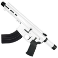 AR47 7.62x39mm Custom Micro Billet Pistol 5" Barrel - Storm Trooper White