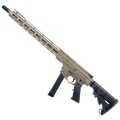 AR 9mm Billet Style Custom Rifle 16" Barrel Billet Upper / Lower 15" M-LOK Handguard - Cerakote Flat Dark Earth