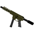 American Built Custom Slick Side AR-9 Pistol 7" Barrel MLOK Handguard - Magpul ODG