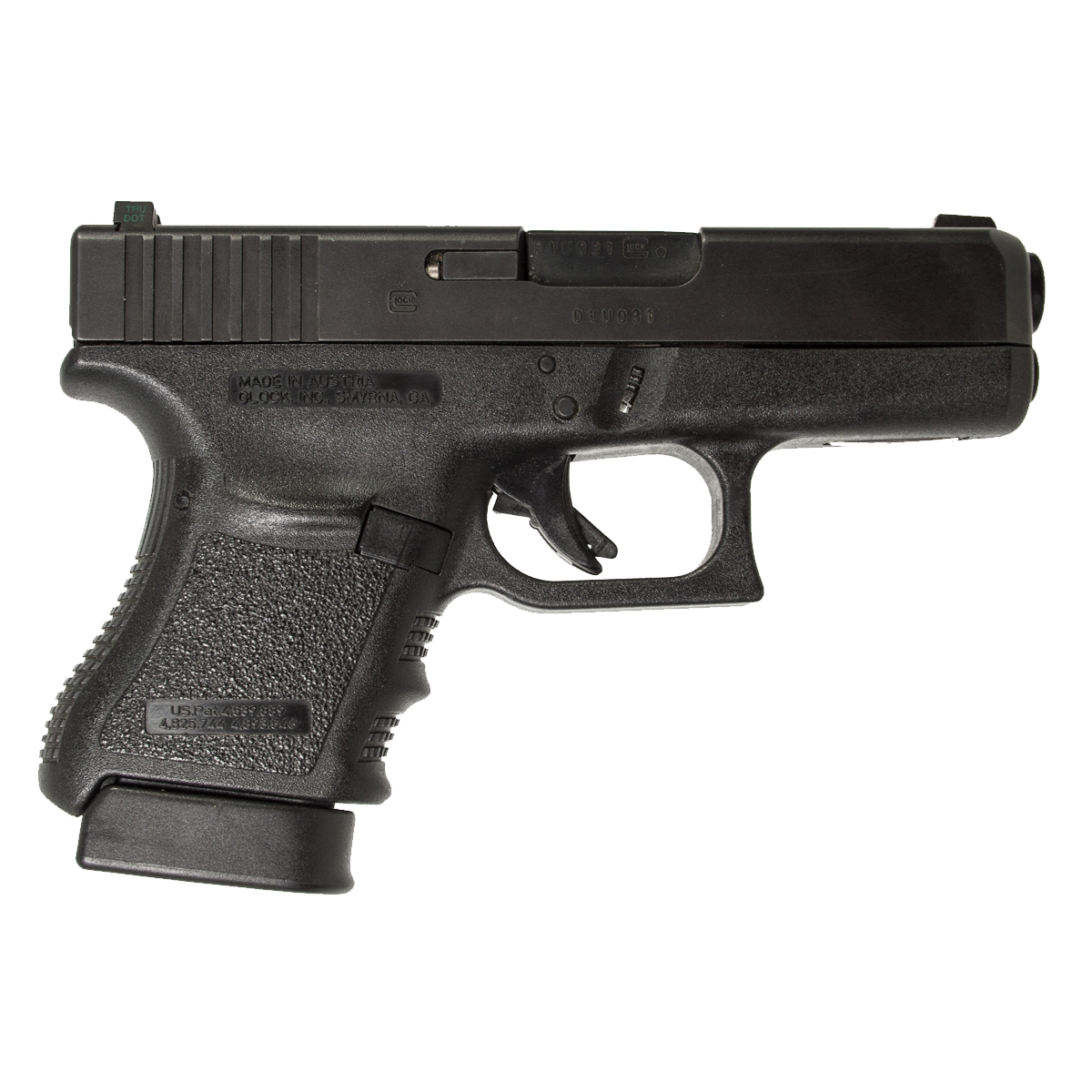 Glock G36 Gen 3 Subcompact .45 Auto Pistol with 6 Round Magazine