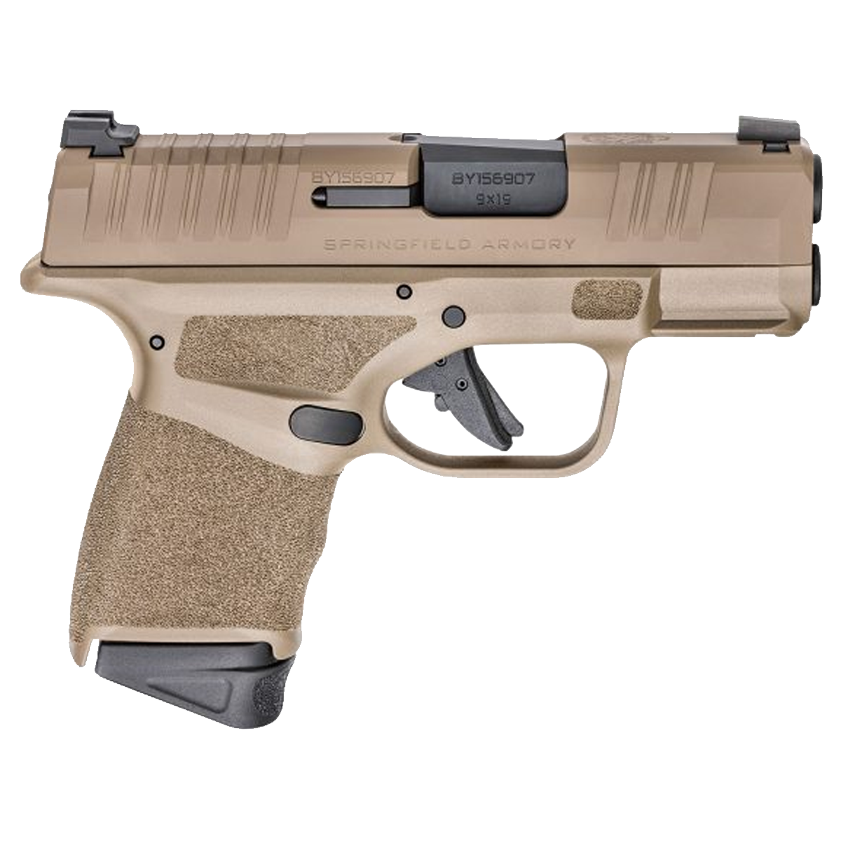 SPRINGFIELD HELLCAT 9MM SUB COMPACT PISTOL 13RD-FDE