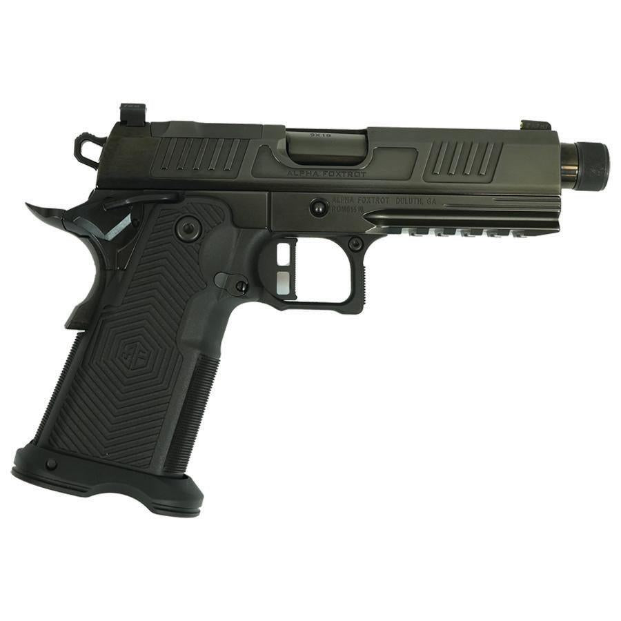 AF1911-ROMULUS 9MM 4.25in Polished RMSc Cut Threaded Barrel