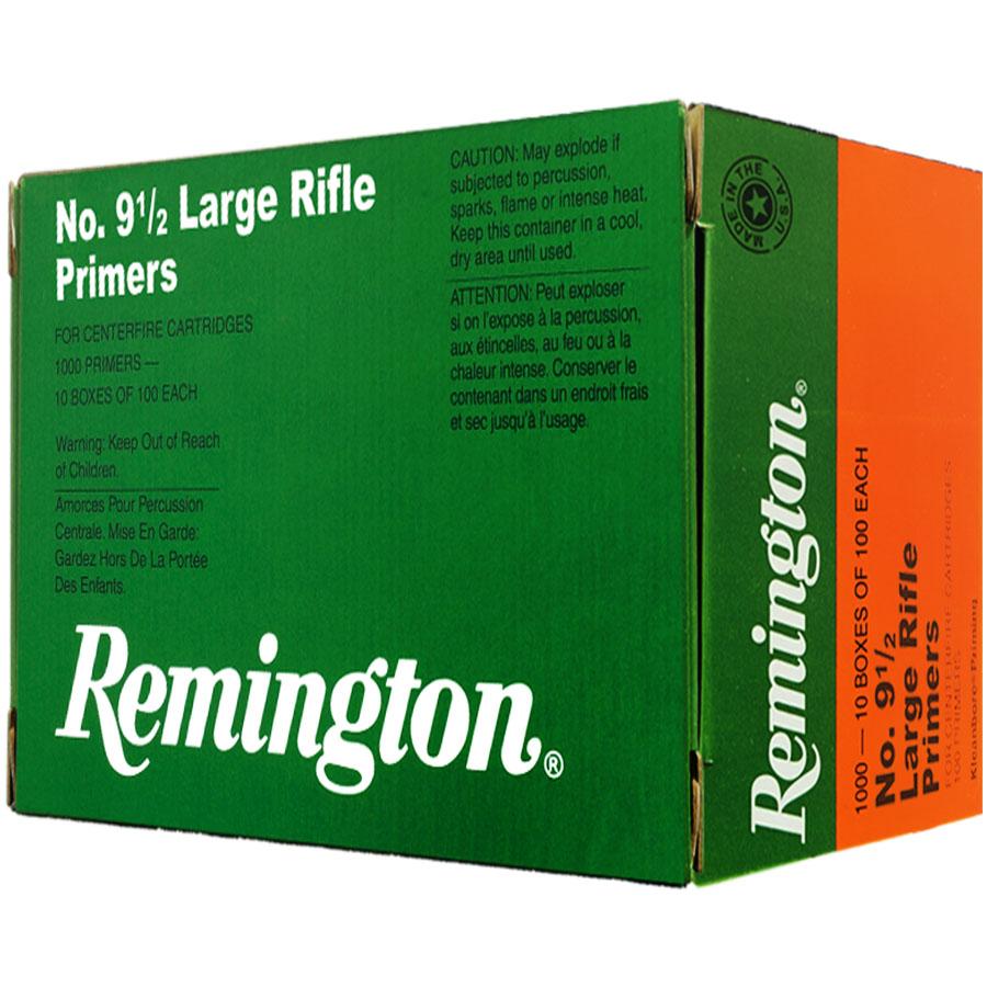 REMINGTON PRIMER 9-1/2 LARGE RIFLE 1000/CT