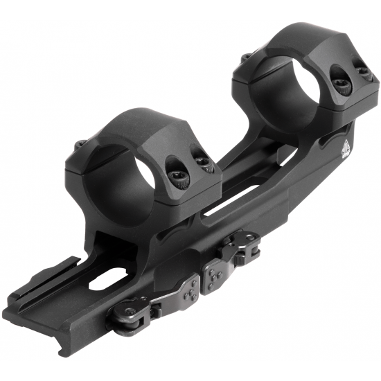 Open Box Return -UTG ACCU-SYNC 1" QR Picatinny Cantilever Mount - 50mm Offset - Medium
