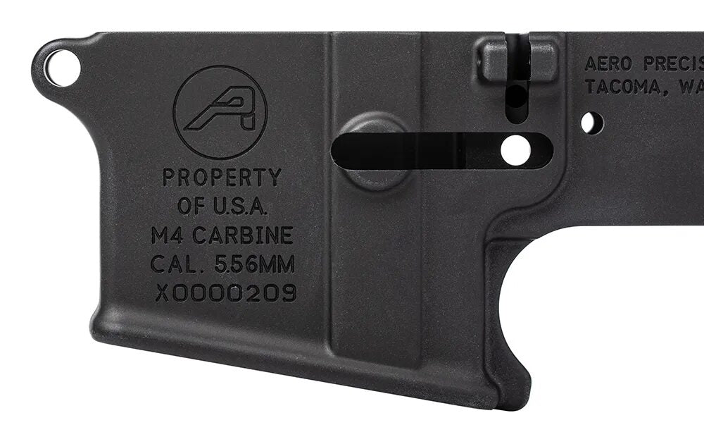 Aero Precision M4A1 Clone Stripped AR-15 Lower Receiver - Anodized Black