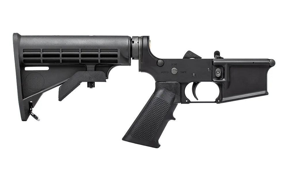 Aero M4A1 Clone Complete AR-15 Lower Receiver - Anodized Black