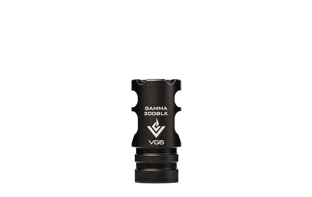 VG6 Gamma 300BLK AR-15 Muzzle Brake - 5/8X24 - .300 BLK