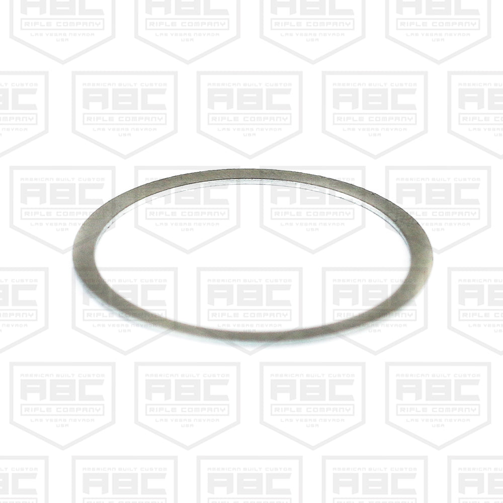 AR-15 Barrel Nut Shims 10 Pcs -Silver