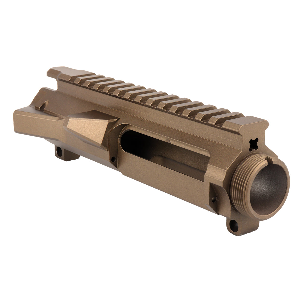 AR-15 Stripped Billet Upper Receiver-Cerakote Bronze