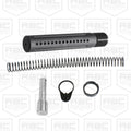 AR9 Custom FLUTED Pistol Buffer Tube Assembly w/ 7oz Heavy Buffer